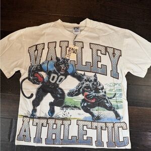 Valley Athletic White Graphic Short Sleeve Tee